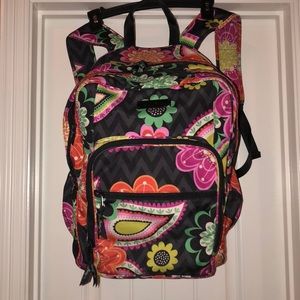 Vera Bradley canvas campus backpack
